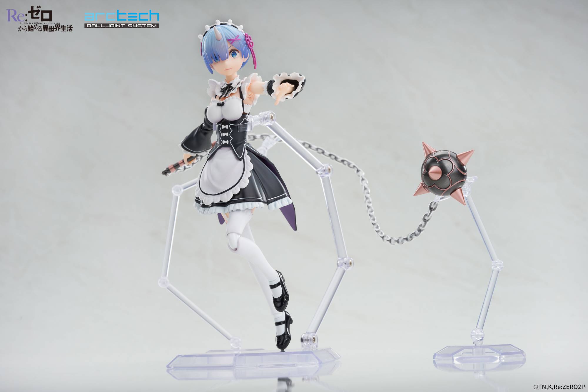 Descubre el apasionante mundo de Conjunto Figura Rem y Ram Re:ZERO Movible Archtech.