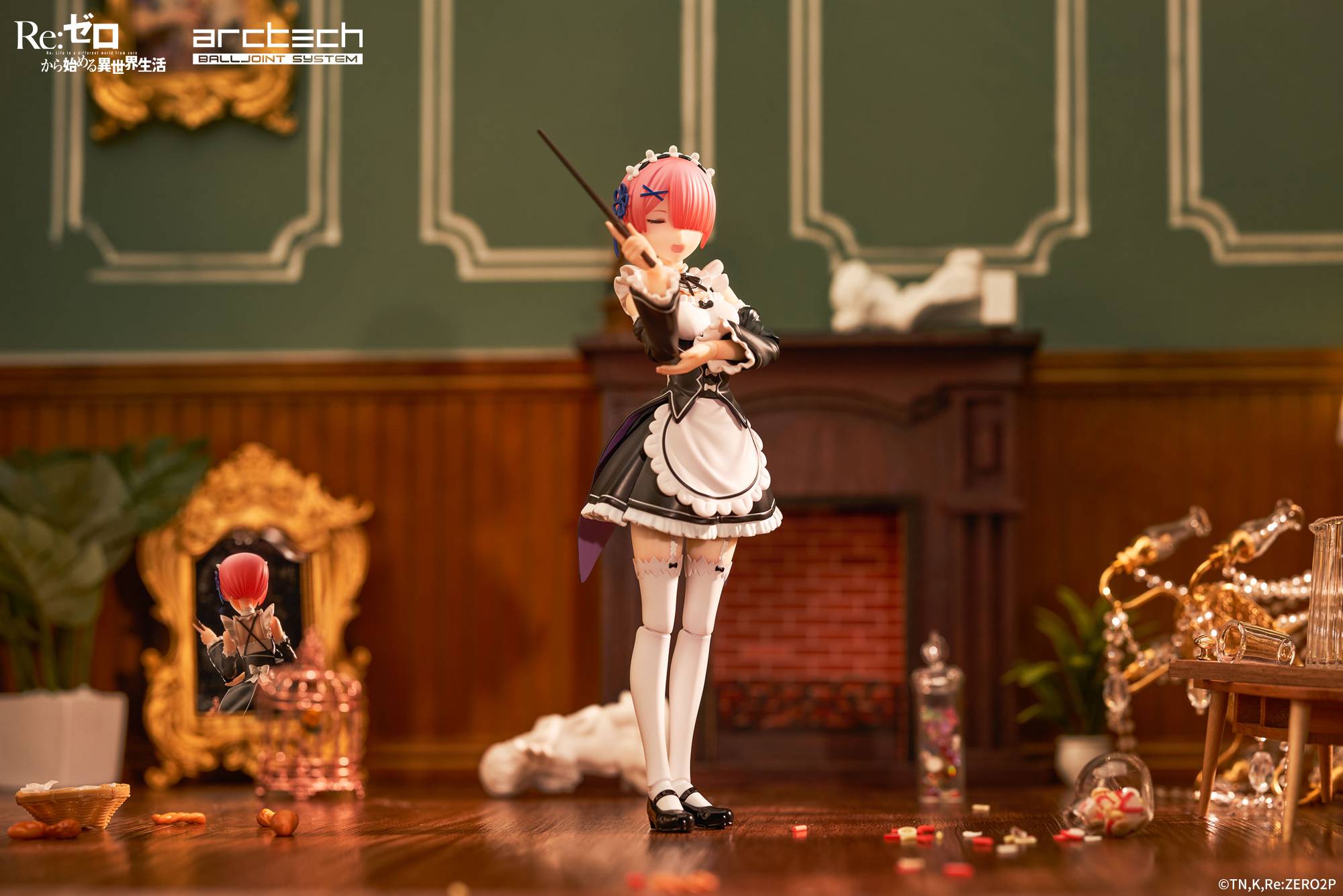 Descubre el apasionante mundo de Conjunto Figura Rem y Ram Re:ZERO Movible Archtech.