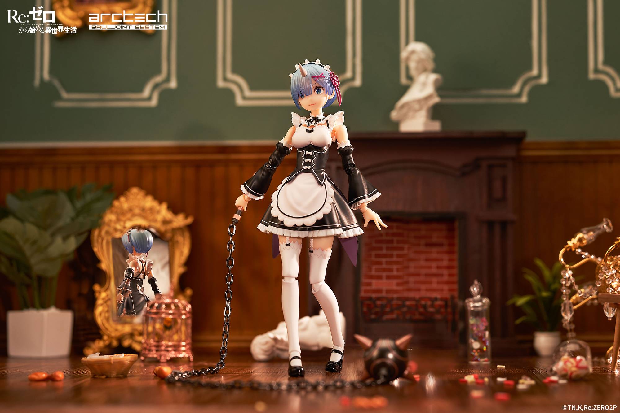 Descubre el apasionante mundo de Conjunto Figura Rem y Ram Re:ZERO Movible Archtech.