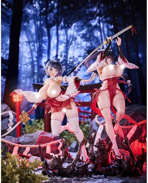 Descubre el apasionante mundo de Figura Original Character Sakuya e Iori Toudou Edición Limitada.