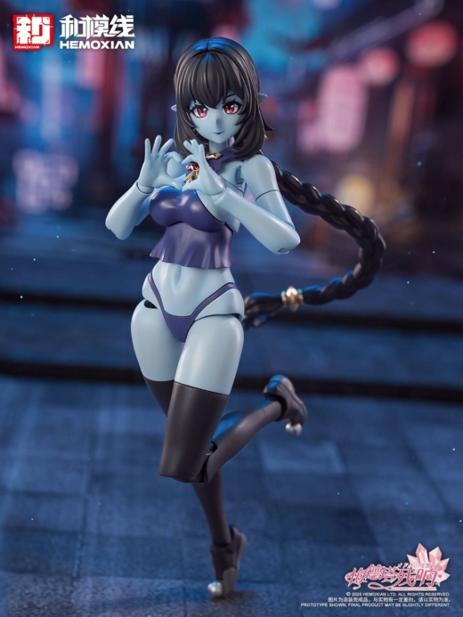 Descubre el apasionante mundo de Figura Jiangshi Kuren Original Character Echoes Of Medota.