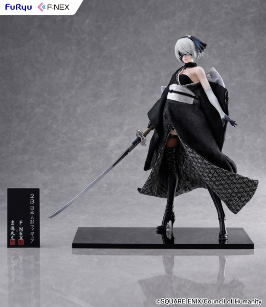 Descubre el apasionante mundo de Figura Muñeca Japonesa 2B NieR:Automata.
