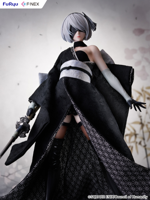 Descubre el apasionante mundo de Figura Muñeca Japonesa 2B NieR:Automata.