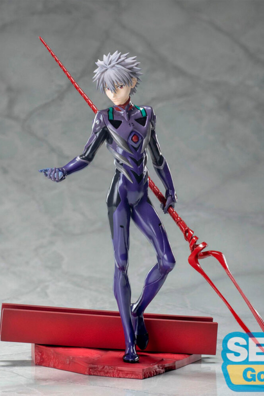 Descubre el apasionante mundo de Figura Kaworu Nagisa con Lanza de Longinus Evangelion 3.0+1.0.