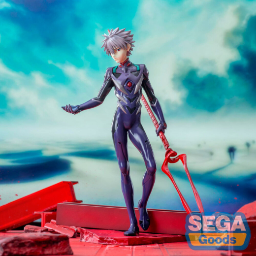 Descubre el apasionante mundo de Figura Kaworu Nagisa con Lanza de Longinus Evangelion 3.0+1.0.
