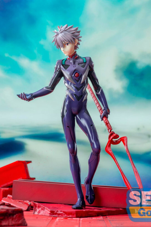 Descubre el apasionante mundo de Figura Kaworu Nagisa con Lanza de Longinus Evangelion 3.0+1.0.