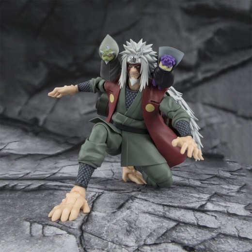 Descubre el apasionante mundo de Figura Jiraiya S.H. Figuarts Modo Sabio Naruto Shippuden.