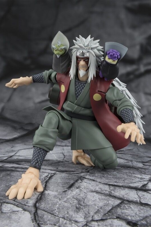 Descubre el apasionante mundo de Figura Jiraiya S.H. Figuarts Modo Sabio Naruto Shippuden.