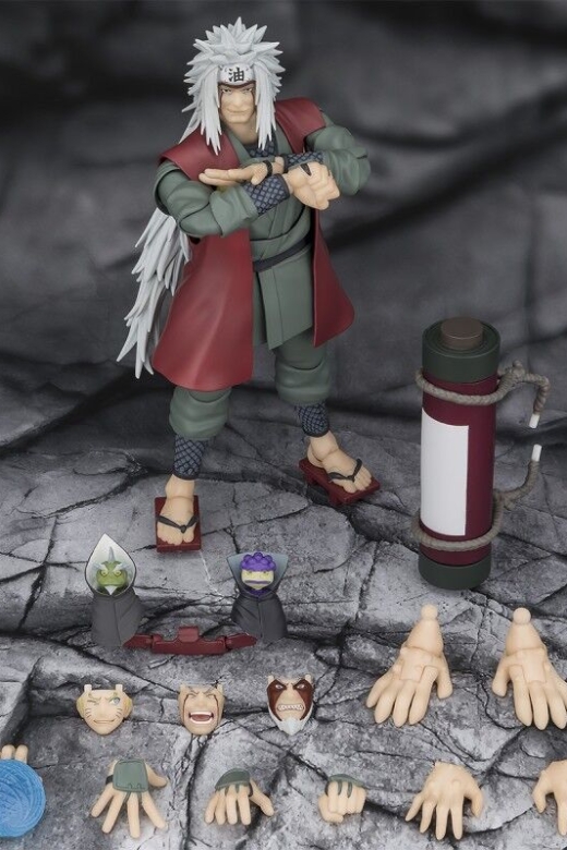 Descubre el apasionante mundo de Figura Jiraiya S.H. Figuarts Modo Sabio Naruto Shippuden.