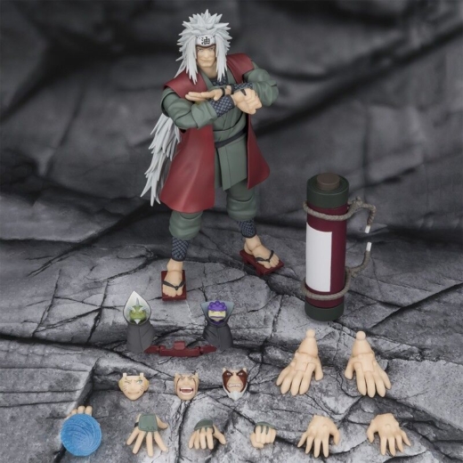 Descubre el apasionante mundo de Figura Jiraiya S.H. Figuarts Modo Sabio Naruto Shippuden.