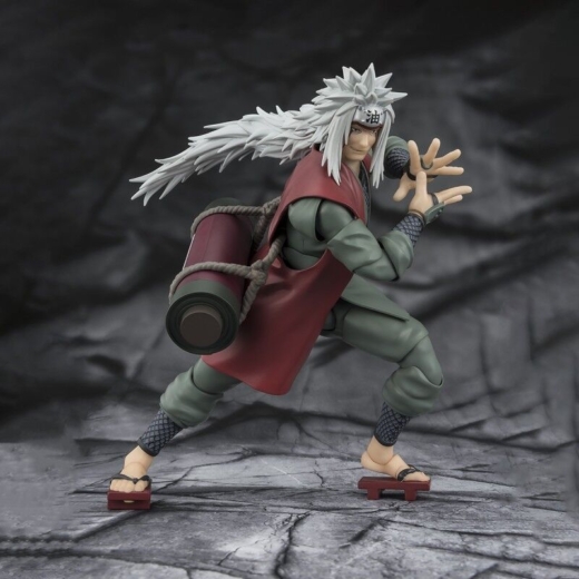 Descubre el apasionante mundo de Figura Jiraiya S.H. Figuarts Modo Sabio Naruto Shippuden.