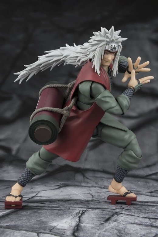 Descubre el apasionante mundo de Figura Jiraiya S.H. Figuarts Modo Sabio Naruto Shippuden.