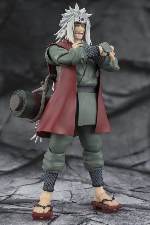 Descubre el apasionante mundo de Figura Jiraiya S.H. Figuarts Modo Sabio Naruto Shippuden.