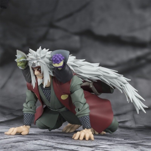 Descubre el apasionante mundo de Figura Jiraiya S.H. Figuarts Modo Sabio Naruto Shippuden.