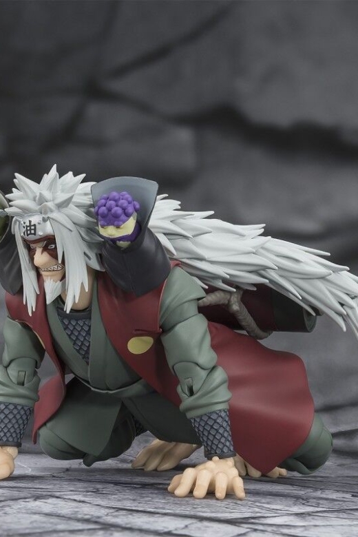 Descubre el apasionante mundo de Figura Jiraiya S.H. Figuarts Modo Sabio Naruto Shippuden.