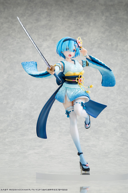 Descubre el apasionante mundo de Figura Rem Re:ZERO Versión Traje de Combate.