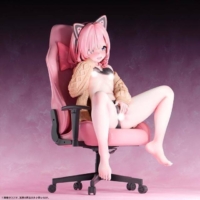 Descubre el apasionante mundo de Figura Nikkan Shoujo Nekone Konyan Livestream Ecchi.