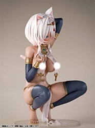 Descubre el apasionante mundo de Figura Nikkan Shoujo Chica Gato Bronceada Mau.