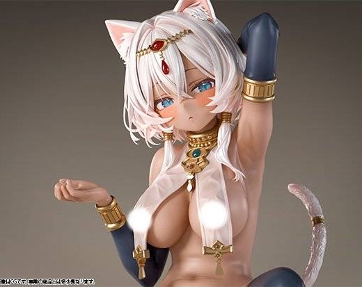 Descubre el apasionante mundo de Figura Nikkan Shoujo Chica Gato Bronceada Mau Original Character.