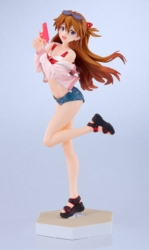 Descubre el apasionante mundo de Figura Pop Up Parade Asuka Shikinami Langley Beach Queens.