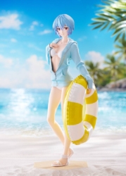 Descubre el apasionante mundo de Figura Rei Ayanami Versión Playa Evangelion Limited Edition.