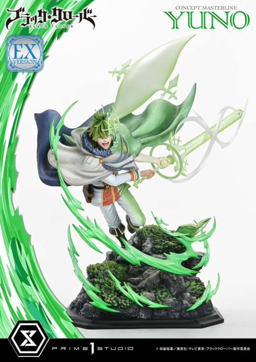 Descubre el apasionante mundo de Figura Concept Masterline Black Clover Yuno EX Versión.
