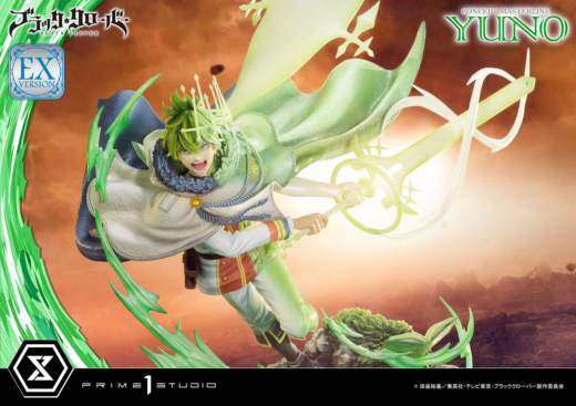 Descubre el apasionante mundo de Figura Concept Masterline Black Clover Yuno EX Versión.