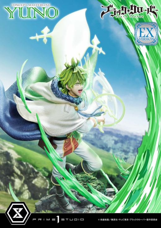 Descubre el apasionante mundo de Figura Concept Masterline Black Clover Yuno EX Versión.