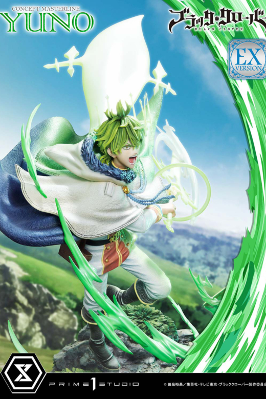 Descubre el apasionante mundo de Figura Concept Masterline Black Clover Yuno EX Versión.