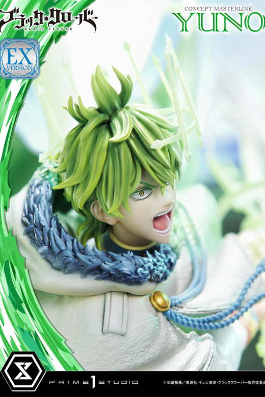 Descubre el apasionante mundo de Figura Concept Masterline Black Clover Yuno EX Versión.