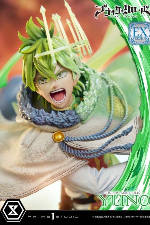 Descubre el apasionante mundo de Figura Concept Masterline Black Clover Yuno EX Versión.
