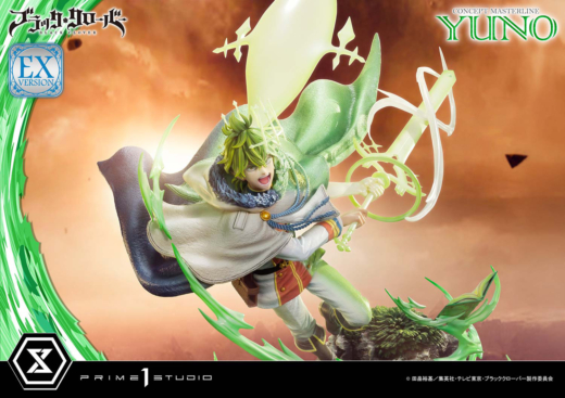 Descubre el apasionante mundo de Figura Concept Masterline Black Clover Yuno EX Versión.