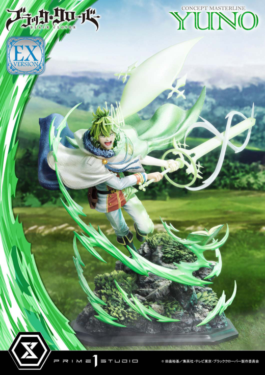 Descubre el apasionante mundo de Figura Concept Masterline Black Clover Yuno EX Versión.