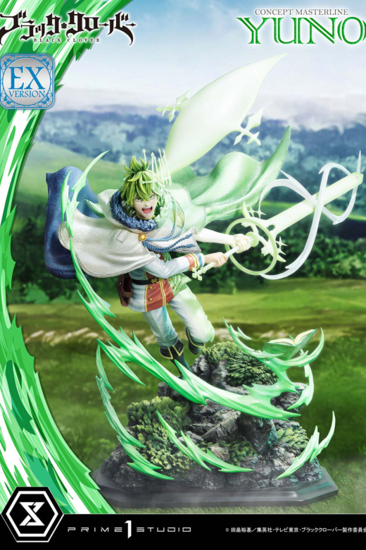 Descubre el apasionante mundo de Figura Concept Masterline Black Clover Yuno EX Versión.