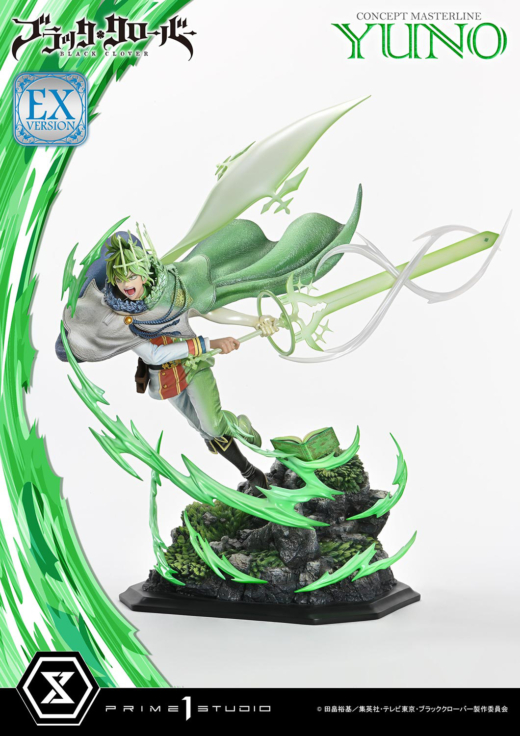 Descubre el apasionante mundo de Figura Concept Masterline Black Clover Yuno EX Versión.