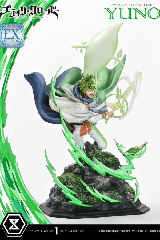 Descubre el apasionante mundo de Figura Concept Masterline Black Clover Yuno EX Versión.