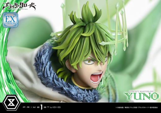 Descubre el apasionante mundo de Figura Concept Masterline Black Clover Yuno EX Versión.