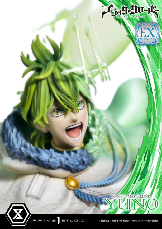 Descubre el apasionante mundo de Figura Concept Masterline Black Clover Yuno EX Versión.