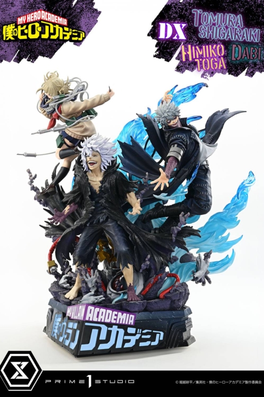 Descubre el apasionante mundo de Estatua Tomura Shigaraki, Dabi y Himiko Toga My Hero Academia.