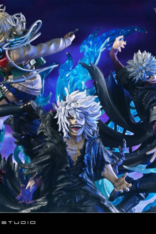 Descubre el apasionante mundo de Estatua Tomura Shigaraki, Dabi y Himiko Toga My Hero Academia.