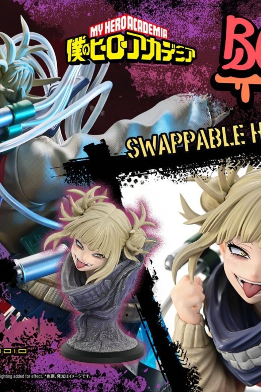 Descubre el apasionante mundo de Estatua Tomura Shigaraki, Dabi y Himiko Toga My Hero Academia.