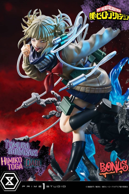 Descubre el apasionante mundo de Estatua Tomura Shigaraki, Dabi y Himiko Toga My Hero Academia.