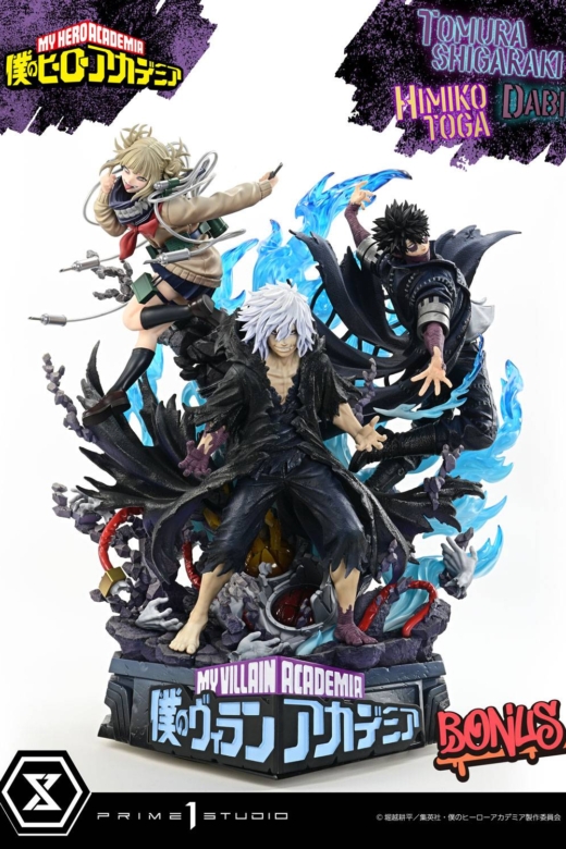 Descubre el apasionante mundo de Estatua Tomura Shigaraki, Dabi y Himiko Toga My Hero Academia.
