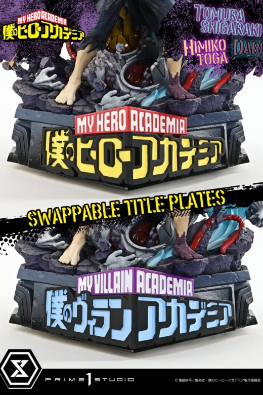 Descubre el apasionante mundo de Estatua Tomura Shigaraki, Dabi y Himiko Toga My Hero Academia.