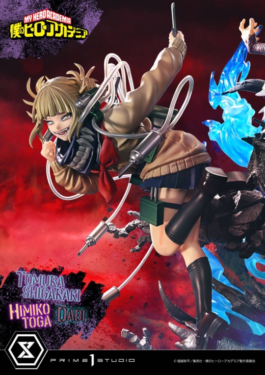 Descubre el apasionante mundo de Estatua Premium My Hero Academia Tomura Shigaraki Dabi Himiko Toga.
