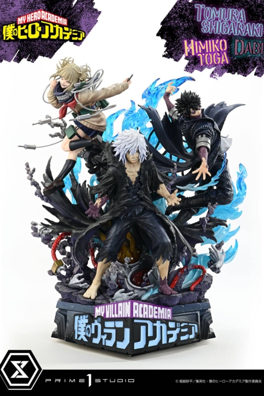 Descubre el apasionante mundo de Estatua Premium My Hero Academia Tomura Shigaraki Dabi Himiko Toga.