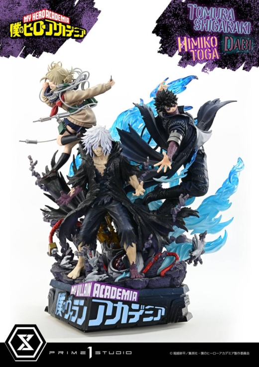 Descubre el apasionante mundo de Estatua Premium My Hero Academia Tomura Shigaraki Dabi Himiko Toga.