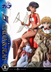 Descubre el apasionante mundo de Figura Concept Masterline Nadia The Secret Of Blue Water Nadia y Jean.