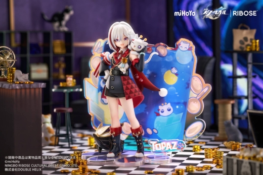 Descubre el apasionante mundo de Figura Honkai Star Rail Topaz y Numby Little Cat Series.