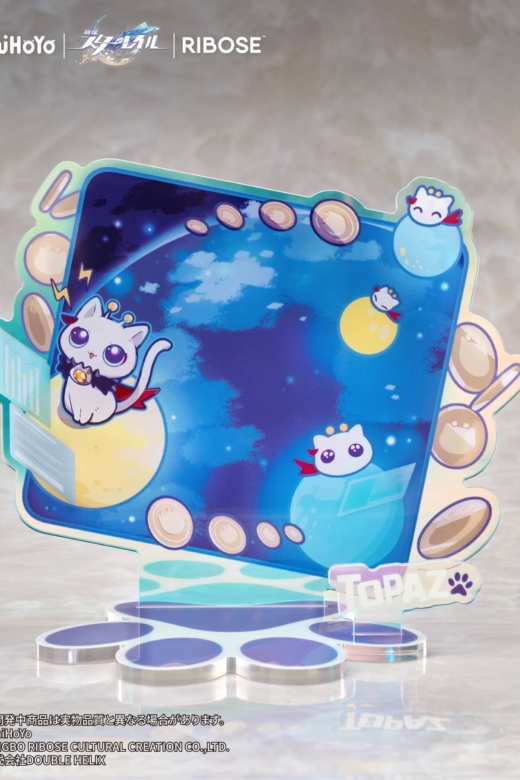 Descubre el apasionante mundo de Figura Honkai Star Rail Topaz y Numby Little Cat Series.
